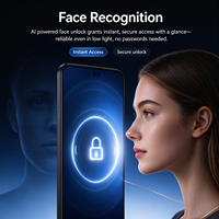 Ponsel Pintar M17 Pro Max 5G Edisi 2026 RAM 16GB Penyimpanan 1TB Layar Sentuh HD 6.9 Inci 144Hz Kamera 108MP Baterai Tahan Lama 7500mAh