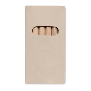 Set 6 <b>colored</b> <b>pencils</b> ABIGAIL personalized gadgets - Product Image 4