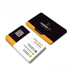 Cartes de visite personnalisées en gros, papier couché, cartes de visite imprimées avec logo en relief pour la promotion marketing des petites entreprises - Product Image 6
