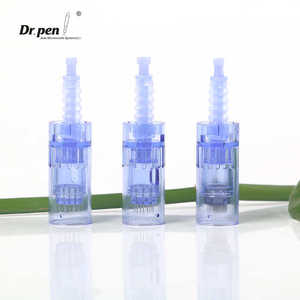 Cartouches d'aiguilles pour Dr.pen A6 microneedling stylo derma stylo aiguilles cartouches 9 12 24 36 42 broches nano remplacement