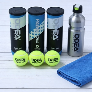 Pelota <span class=keywords><strong>de</strong></span> Pádel <span class=keywords><strong>de</strong></span> Entrenamiento ODEA 2026 Directo <span class=keywords><strong>de</strong></span> Fábrica, 57% Fieltro <span class=keywords><strong>de</strong></span> Lana, Alta Durabilidad, Baja Presión para Práctica en Club o Escuela, Logotipo Personalizado - Product Image 5