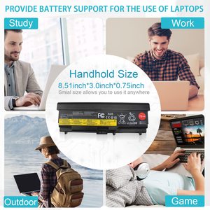 Batterie d'ordinateur portable 9 cellules 5200 mAh 70++ 0A36303 compatible avec <span class=keywords><strong>Lenovo</strong></span> <span class=keywords><strong>ThinkPad</strong></span> <span class=keywords><strong>T430</strong></span> T420 T410 T530 T520 T510 W530 - Product Image 6