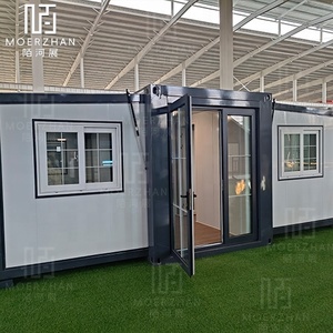 Nouvelle conception de maison préfabriquée pliable à double aile, maison préfabriquée mobile, <span class=keywords><strong>conteneur</strong></span> de maison préfabriquée pliable, <span class=keywords><strong>par</strong></span> ensemble de 20 pieds, 40 pieds - Product Image 2