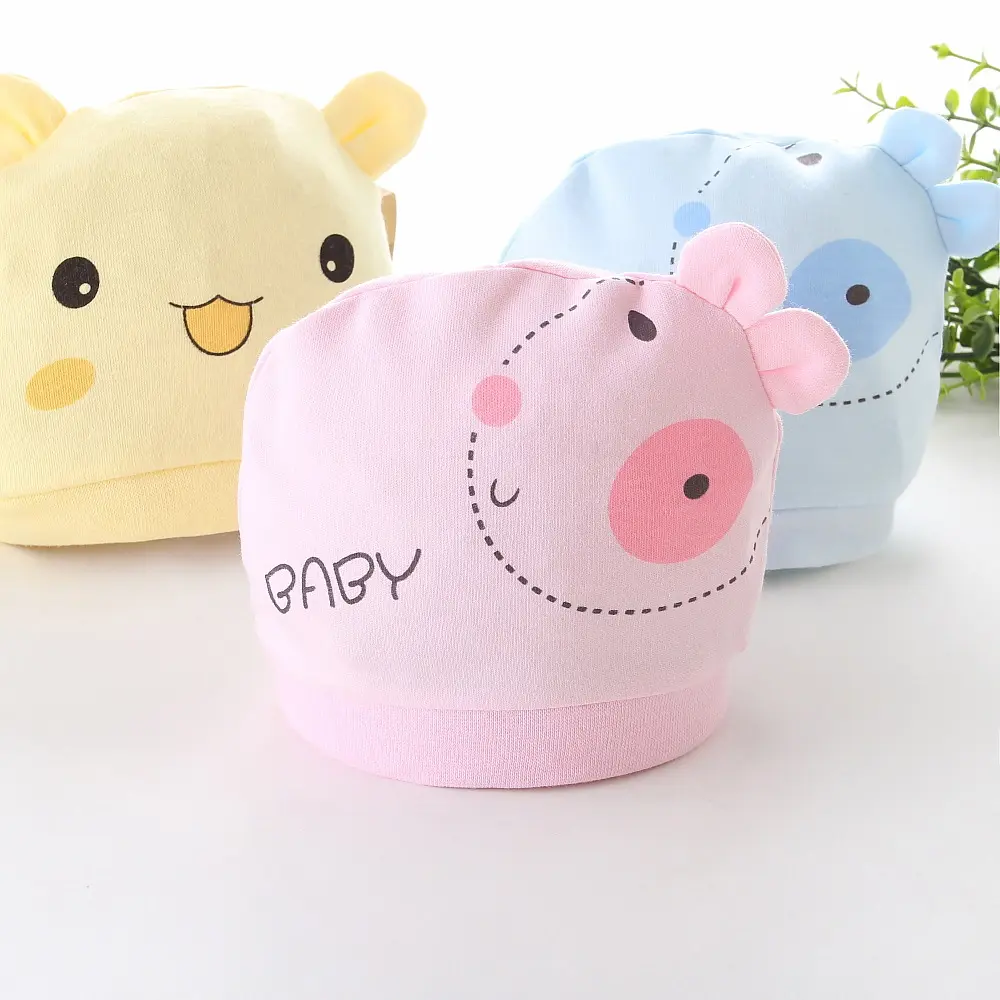 Produk Bayi Kualitas Tinggi Topi Gaya Katun Bayi Topi Anak Baru Lahir