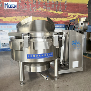 Bollitore Industriale Basculante a Gas da 200L-1000L per Cottura e Blanching di Ceci, Agnello, Manzo e Alimenti Lavorati - Product Image 5