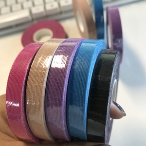 Bande de kinésiologie pré-découpée sur mesure 1 cm x 5 m pour le visage, anti-rides, fabriquée en Corée - Product Image 1