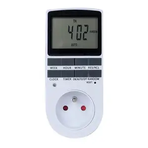 24 Hour Programmable Timing Socket Outlet Cyclic EU UK AU US BR FR Plug Kitchen Switch Timer