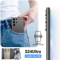 Fnban Prix bas pour le smartphone S24 Ultra 5G LTE, écran LCD 144Hz, appareil photo 108MP, livraison rapide, dropshipping