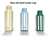 Mug de voyage isotherme en acier inoxydable 16 oz avec logo, performance thermique 12-24h, écologique, antidérapant, grande capacité, camping