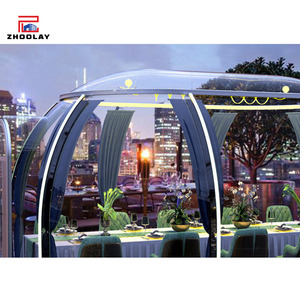 PC Ciel étoilé Extérieur Restaurant Salle de fête Camping mobile Tente Espace Cabine Maison à bulles transparente Chambre active - Product Image 2
