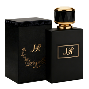 Flacone <span class=keywords><strong>di</strong></span> Profumo in Vetro Nero Opaco Satinato da 50ml, Design Ispirato allo Stile Arabo <span class=keywords><strong>di</strong></span> Dubai, Bottiglia <span class=keywords><strong>di</strong></span> Lusso Personalizzabile con Marchio Privato - Product Image 1