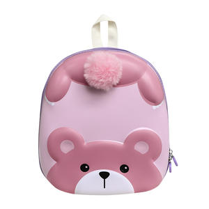 Sac à dos imperméable pour tout-petit mignon en forme d'ours - Sac d'école pour enfants de dessin animé Grande capacité Bretelles respirantes Matériel EVA Sac de voyage préscolaire - Product Image 2