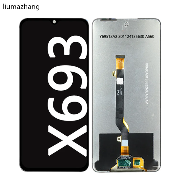 6.95" High Quality Infinix Note 10 X693 Mobile Phone LCD In-cell Display Touch Screen Digitizer Assembly Repair Replacement 3