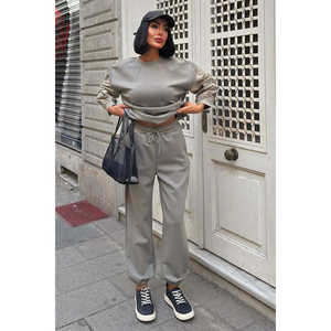 Conjunto de Traje para Mujer S6K Modal, Manga Larga, Tejido Transpirable, Casual, Primavera, Color 10249 - Product Image 6