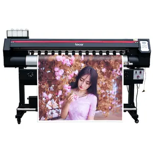 Locor Eco Solvent Printer Easyjet 1600Mm 1440Dpi For Flex Banner Vinyl Canvas Wide Format Inkjet Digital Printing Machine