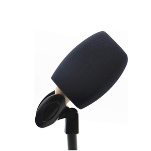 LOGO Print <b>Mic</b> Foam Box Big <b>Wireless</b> Microphone Noise Reduction Windproof Sponge Cap Vlog Interview Live Podcast <b>Mic</b> Foam Cover - Product Image 1