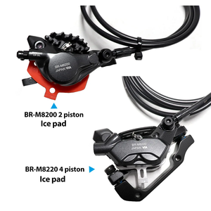 Ensemble de freins à disque hydrauliques Shimano Deore <span class=keywords><strong>XT</strong></span> M8200 M8220 2 <span class=keywords><strong>pistons</strong></span> <span class=keywords><strong>4</strong></span> <span class=keywords><strong>pistons</strong></span> pour freins VTT BL-M8200 BR-M8200 BR-M8220 Original - Product Image 3