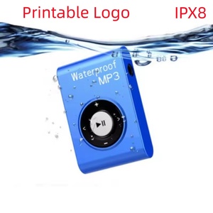 Factory Custom IPX8 Waterproof MP3 Player Portable Sports Music Device With FM Radio And E <b>Book</b> Reader For Swimming - Product Image 4