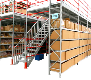 Hệ thống lửng mạnh mẽ với lưới thép và kệ <span class=keywords><strong>Pallet</strong></span>, cung cấp tới 5 cấp độ lưu trữ - Product Image 4