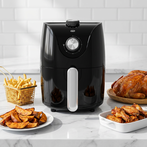 Friteuse à air numérique sans huile 2,5 L, <span class=keywords><strong>mini</strong></span>, intelligente, à écran tactile, pour la maison, la plus vendue en usine - Product Image 1