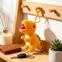 Direct usine, petit dinosaure en peluche mignon et doux, pour machine à pinces, prix d'arcade, cadeau de fête, cadeau de carnaval, en gros