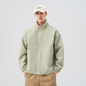 Veste cargo double face Hommes Printemps et automne Nouvelle <span class=keywords><strong>marque</strong></span> <span class=keywords><strong>de</strong></span> mode Manteau décontracté Loose Youth Stand Collar Storm Clothes - Product Image 2