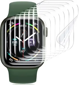 Fabrik Großhandel Smart Watch Bildschirmschutz für Watch Serie 5 6 7 weiche Tpu-Hydrogelfolie Anti-Raster Anti-Fingerabdruck