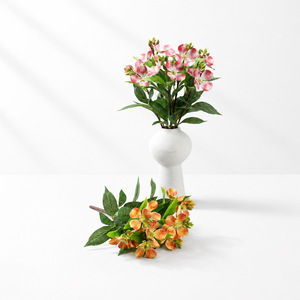 Arreglo de Flores Artificiales de Seda de Cuatro Direcciones Estilo Chino Retro para Promociones de Tiendas, Decoración de Muebles de TV y Salones de Boda - Product Image 3