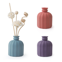 Early Riser bricolage gypse bouteille Vase porte-stylo Pots de fleurs jardinières Silicone moule béton ciment boîte de rangement moulures