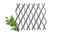 Treillis métallique en aluminium pour faux plafond et panneau mural Mesh déployé pour la décoration intérieure