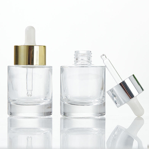 Wholesale Thick-Bottomed Glass Essential Oil <b>Bottles</b> 30ml Rubber Stopper <b>Dropper</b> <b>Bottles</b> Screen Printed Cylinder Fragrance - Product Image 1
