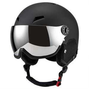 <span class=keywords><strong>Casco</strong></span> de esquí integrado 2025, <span class=keywords><strong>gafas</strong></span> de nieve cálidas a prueba de viento para deportes extremos al aire libre para adultos, hombres y mujeres en invierno - Product Image 1