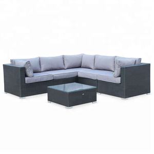 Meubles <span class=keywords><strong>de</strong></span> <span class=keywords><strong>jardin</strong></span> d'extérieur Ensembles <span class=keywords><strong>de</strong></span> canapés <span class=keywords><strong>en</strong></span> rotin synthétique Mobilier contemporain d'intérieur et d'extérieur <span class=keywords><strong>de</strong></span> haute qualité Offre Spéciale moderne - Product Image 3