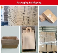 Tas Kertas Kraft Warna-warni Berkualitas Tinggi, Kemasan Hadiah Perhiasan Pernikahan Mewah, Tas Belanja Kertas dengan Logo
