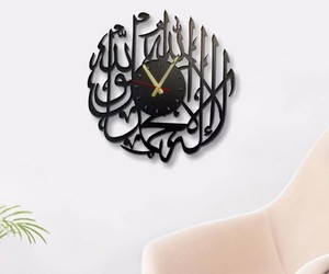 Decorazioni per la casa <span class=keywords><strong>orologi</strong></span> <span class=keywords><strong>da</strong></span> <span class=keywords><strong>parete</strong></span> grande orologio Al Ikhlas Decor orologio <span class=keywords><strong>da</strong></span> <span class=keywords><strong>parete</strong></span> islamico per la casa arte della <span class=keywords><strong>parete</strong></span> islamica regali islamici artigianato in metallo - Product Image 4