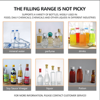 Nouvelle machine semi-automatique PLC pour miel/liqueur, moteur électrique, bouteilles en plastique, boissons, produits chimiques, shampoing, huile, facile à utiliser, haute performance