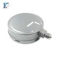 Manomètre à tube Bourdon DaChengYiBiao YTN-150F 150 mm 6 pouces entièrement en acier inoxydable, raccordement inférieur EN837-1 pour gaz/liquide