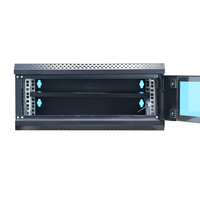 Armoire serveur métallique en acier personnalisée 4U 6U 9U 42U, rack réseau mural 19 pouces pour appareils CCTV DVR, centres de données réseau