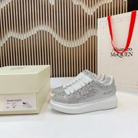 Chaussures de sport décontractées pour femmes, blanches, ornées de diamants, nouvelle collection 2025, semelle épaisse, rehaussantes, en cuir microfibre à changement de couleur