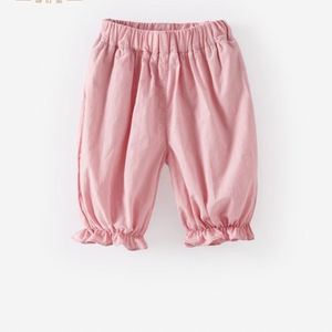 Set da bambino a manica corta moda 2024 estate nuovo cartone animato per bambine Set da due pezzi rosa stampa bambino - Product Image 6