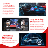 Dashcam 4K+2K Haute Définition Enregistreur de Conduite ADAS GPS Surveillance de Stationnement 24H Capteur G Enregistrement en Boucle Fournisseur OEM ODM