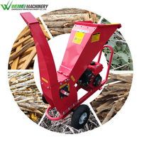 Broyeur de bois WEIWEI le plus vendu, déchiqueteuse d'arbres, machine à broyer le bois mobile, coupe-branches