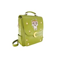 Sac à dos personnalisé en cuir PU, sacs d'école Kawaii pour étudiants, fabrication OEM, logo brodé, sac à dos portable pour ordinateur portable