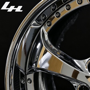 Cerchi in Lega Forgiati Personalizzati Retrò a Due Pezzi, 18-24 Pollici, Cromati, 5 Razze, Design Personalizzato con <span class=keywords><strong>Logo</strong></span>, Adatti per Auto di Alta Gamma - Product Image 6