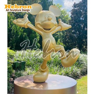 Escultura de <span class=keywords><strong>Mickey</strong></span> <span class=keywords><strong>y</strong></span> <span class=keywords><strong>Minnie</strong></span> <span class=keywords><strong>Mouse</strong></span> de Tamaño Real en Fibra de Vidrio <span class=keywords><strong>y</strong></span> Resina 3D, Hecha a Mano <span class=keywords><strong>y</strong></span> Pintada a Mano, para el Año Nuevo Chino <span class=keywords><strong>y</strong></span> Halloween - Product Image 2