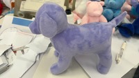 Jouet en peluche personnalisé chien chiot mignon, chien de chasse à longues oreilles en peluche douce, vente en gros, usine OEM, mascotte pour enfants, cadeau promotionnel
