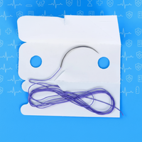 Sutures Youshou YL01 avec aiguille 75 cm – Prix usine – Suture chirurgicale stérile jetable en nylon résorbable pour la pratique – Garantie 3 ans