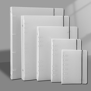 <span class=keywords><strong>Classeur</strong></span> personnalisé avec 6 anneaux pochettes en plastique propres avec trous pour les portefeuilles d'ordinateur portable pour les enveloppes de trésorerie et de budget, meilleure vente - Product Image 2