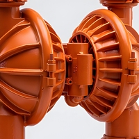 Pompe à diaphragme AODD Wilden T8 en métal, pompe de transfert pneumatique de 2 pouces pour la manipulation de liquides industriels