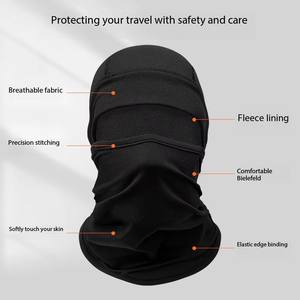 <span class=keywords><strong>Cache</strong></span>-<span class=keywords><strong>cou</strong></span> de ski pour homme et femme, chaud, coupe-vent, anti-froid, masque intégral pour moto, polyester, automne et hiver - Product Image 3